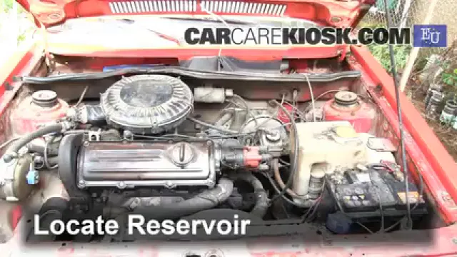 1980 Volkswagen Golf L 1.3L 4 Cyl. Liquide essuie-glace Ajouter du liquide